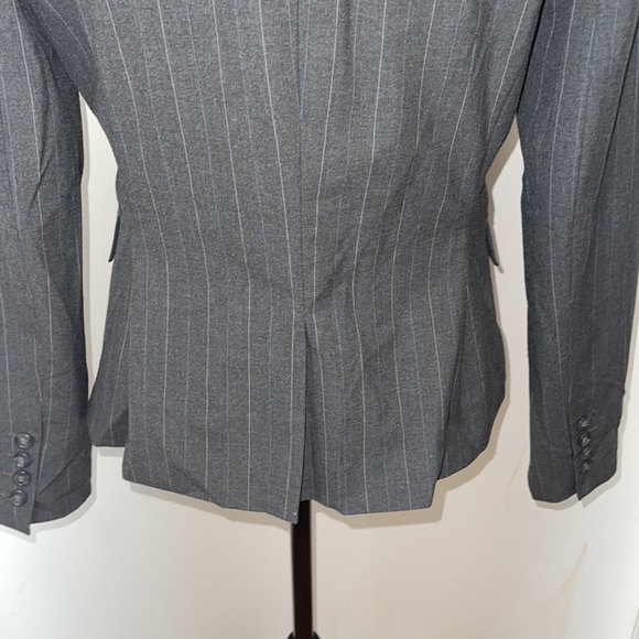 The Limited Gray Pinstripe Suit Jacket - Picture 11 of 16